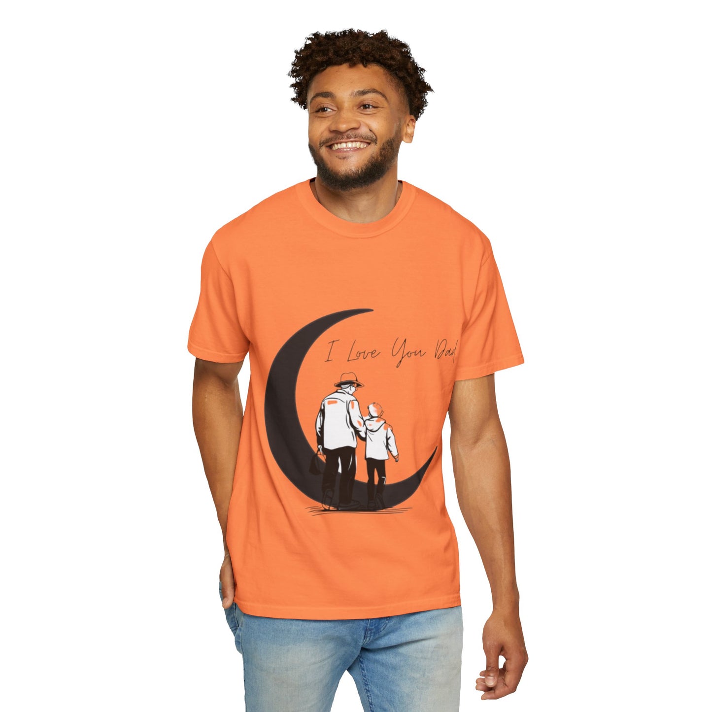 I Love You Dad Unisex T-Shirt | Gift for Father's Day, Dad Birthday Gift, Family Matching Tee, Casual Wear, Love You Dad Tee