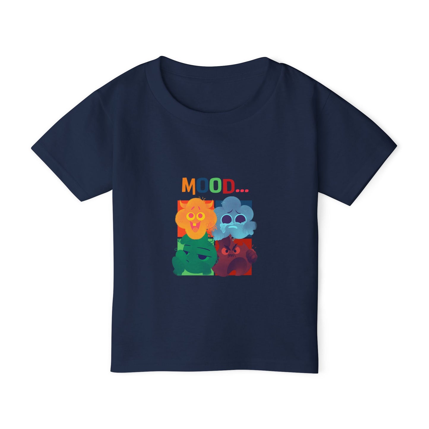 Mood Toddler T-Shirt | Cute Kids Shirt, Fun Gift for Toddlers, Playtime Shirt, Birthday Gift, Colorful Kids Tee