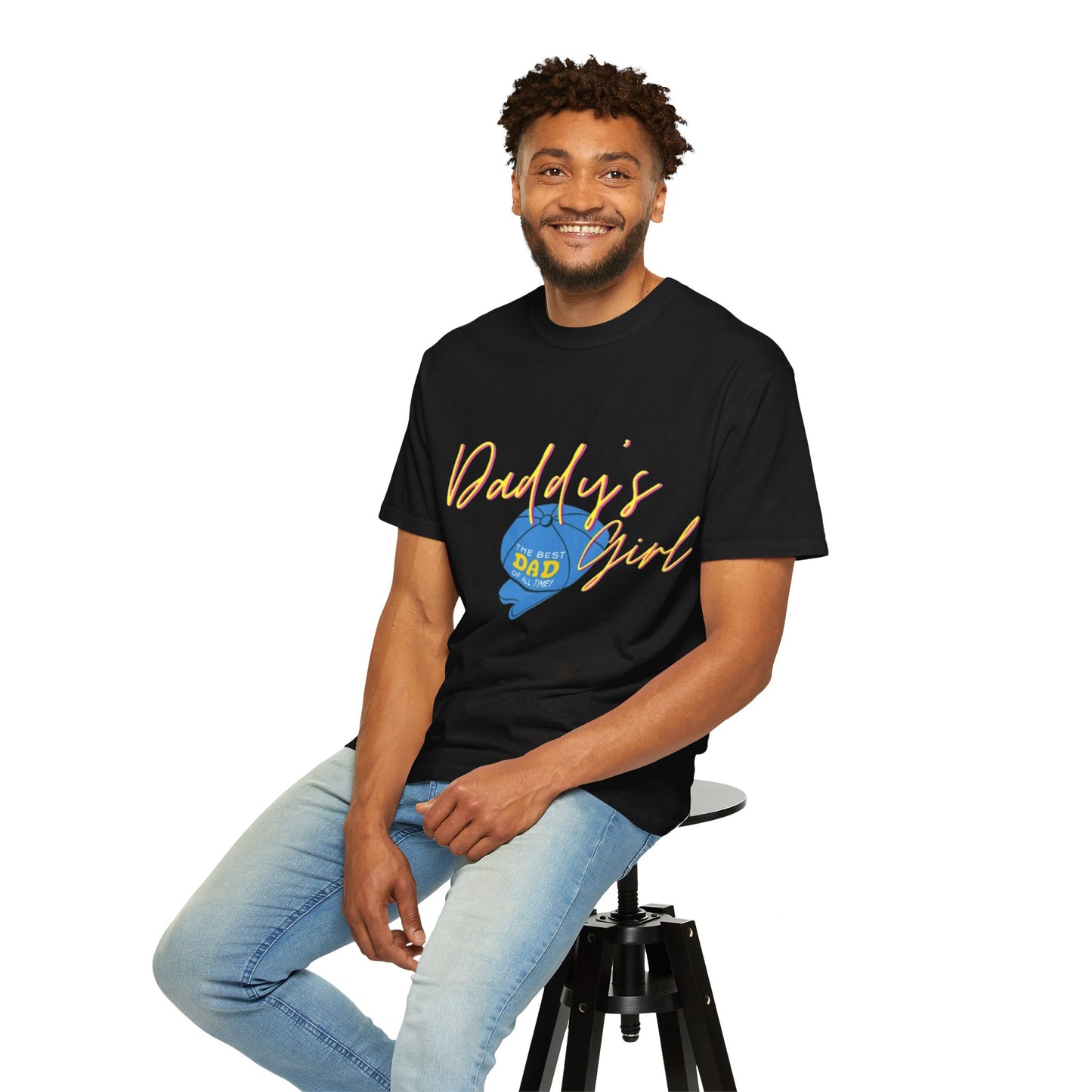 Father's Day Tshirt Gift, Daddy's Girl T-Shirt, Unisex Garment-Dyed Tee, Perfect Gift for Father's Day or Birthday, Trendy Casual Wear, Comfortable Everyday Style