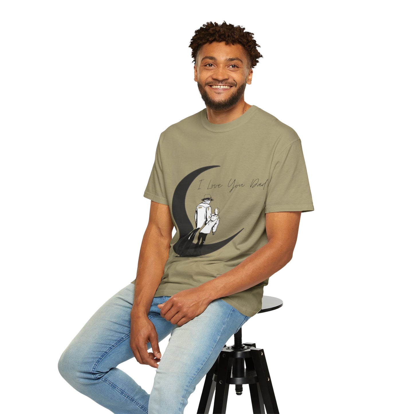 I Love You Dad Unisex T-Shirt | Gift for Father's Day, Dad Birthday Gift, Family Matching Tee, Casual Wear, Love You Dad Tee