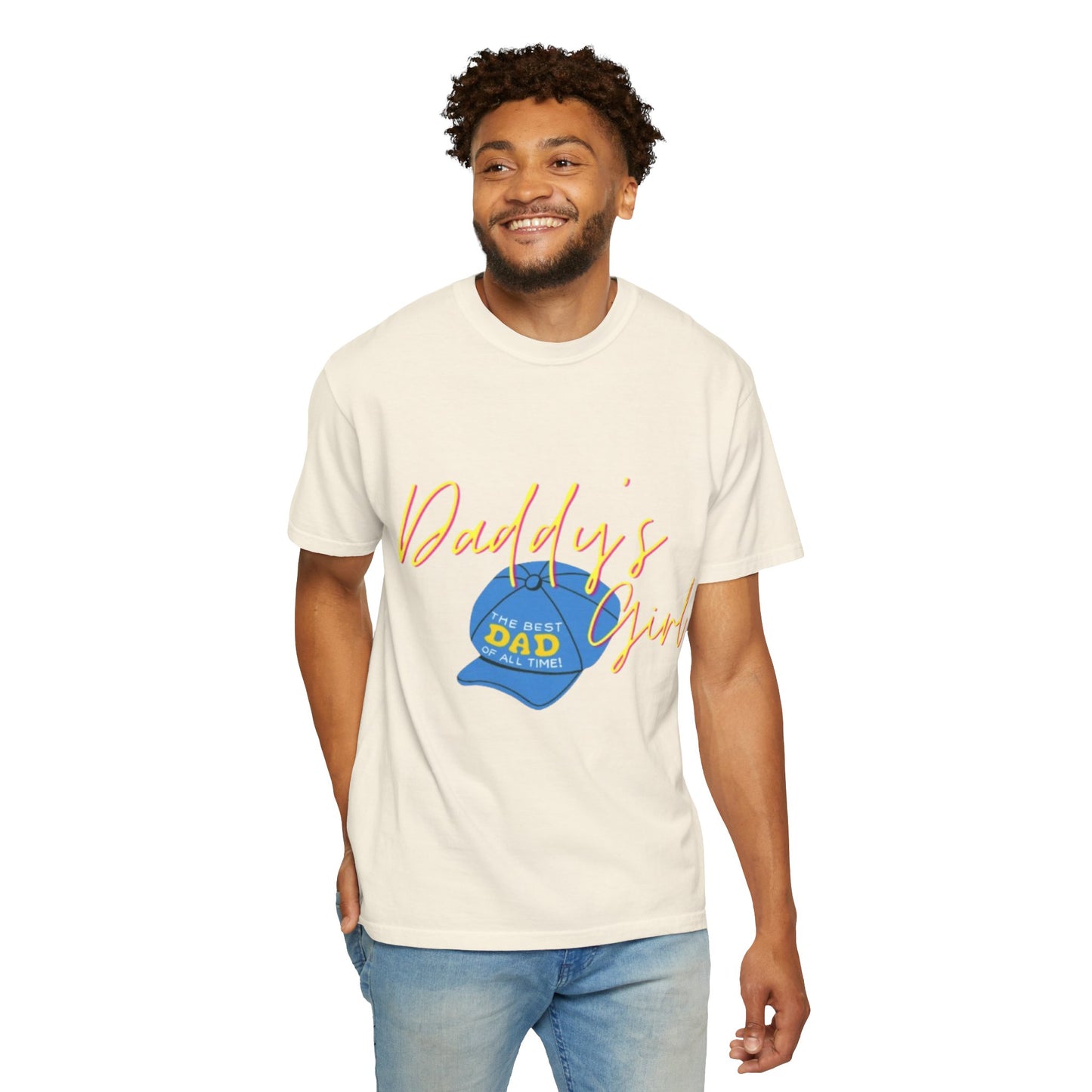 Father's Day Tshirt Gift, Daddy's Girl T-Shirt, Unisex Garment-Dyed Tee, Perfect Gift for Father's Day or Birthday, Trendy Casual Wear, Comfortable Everyday Style