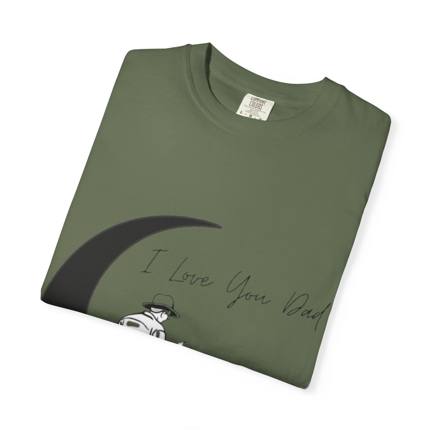 I Love You Dad Unisex T-Shirt | Gift for Father's Day, Dad Birthday Gift, Family Matching Tee, Casual Wear, Love You Dad Tee