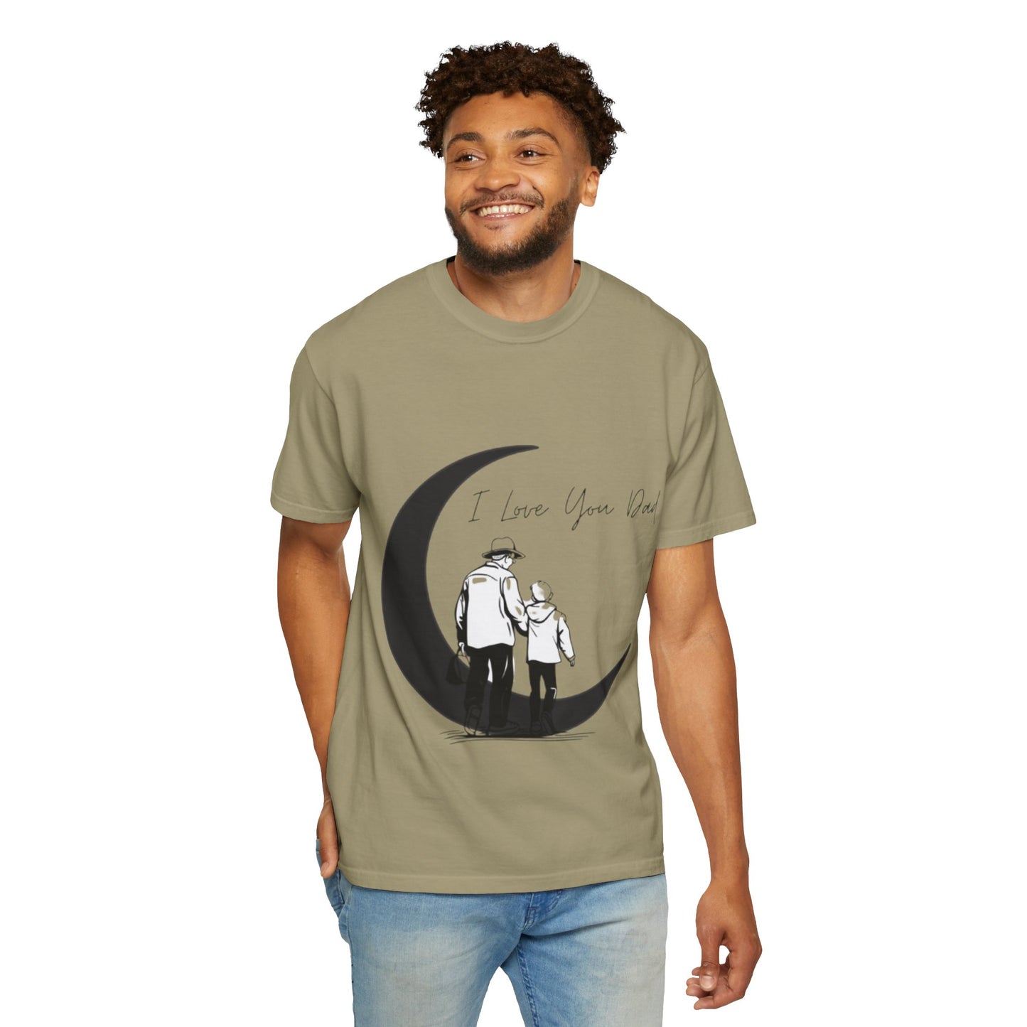 I Love You Dad Unisex T-Shirt | Gift for Father's Day, Dad Birthday Gift, Family Matching Tee, Casual Wear, Love You Dad Tee