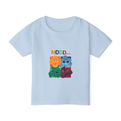 Mood Toddler T-Shirt | Cute Kids Shirt, Fun Gift for Toddlers, Playtime Shirt, Birthday Gift, Colorful Kids Tee