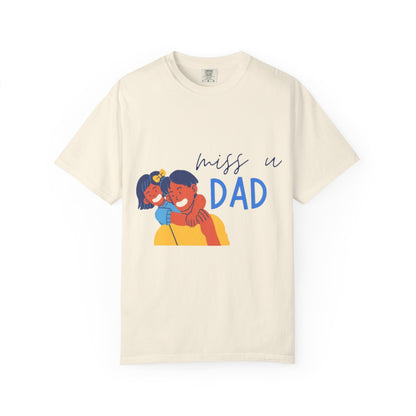 Father's Day T-Shirt, Unisex Garment-Dyed T-Shirt, Gift for Dad, Casual Wear, Family Reunion, Summer Outing, Dad Shirt