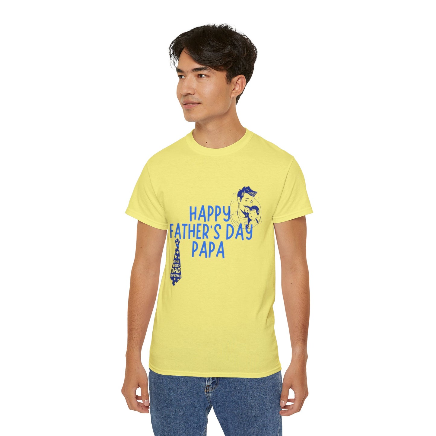 Happy Father's Day Unisex Tee, Casual Gift Shirt, Dad Appreciation Tee, Father's Day T-Shirt, Unique Dad Gift