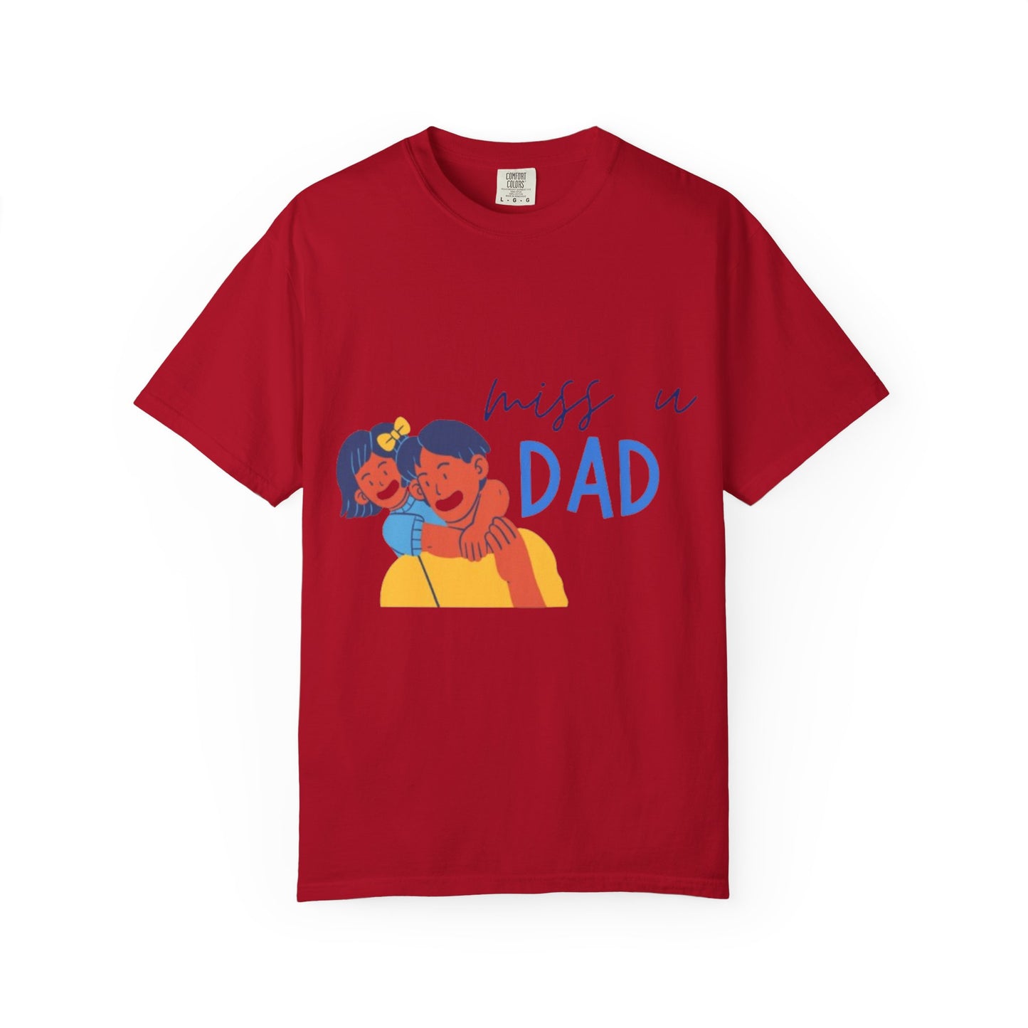 Father's Day T-Shirt, Unisex Garment-Dyed T-Shirt, Gift for Dad, Casual Wear, Family Reunion, Summer Outing, Dad Shirt