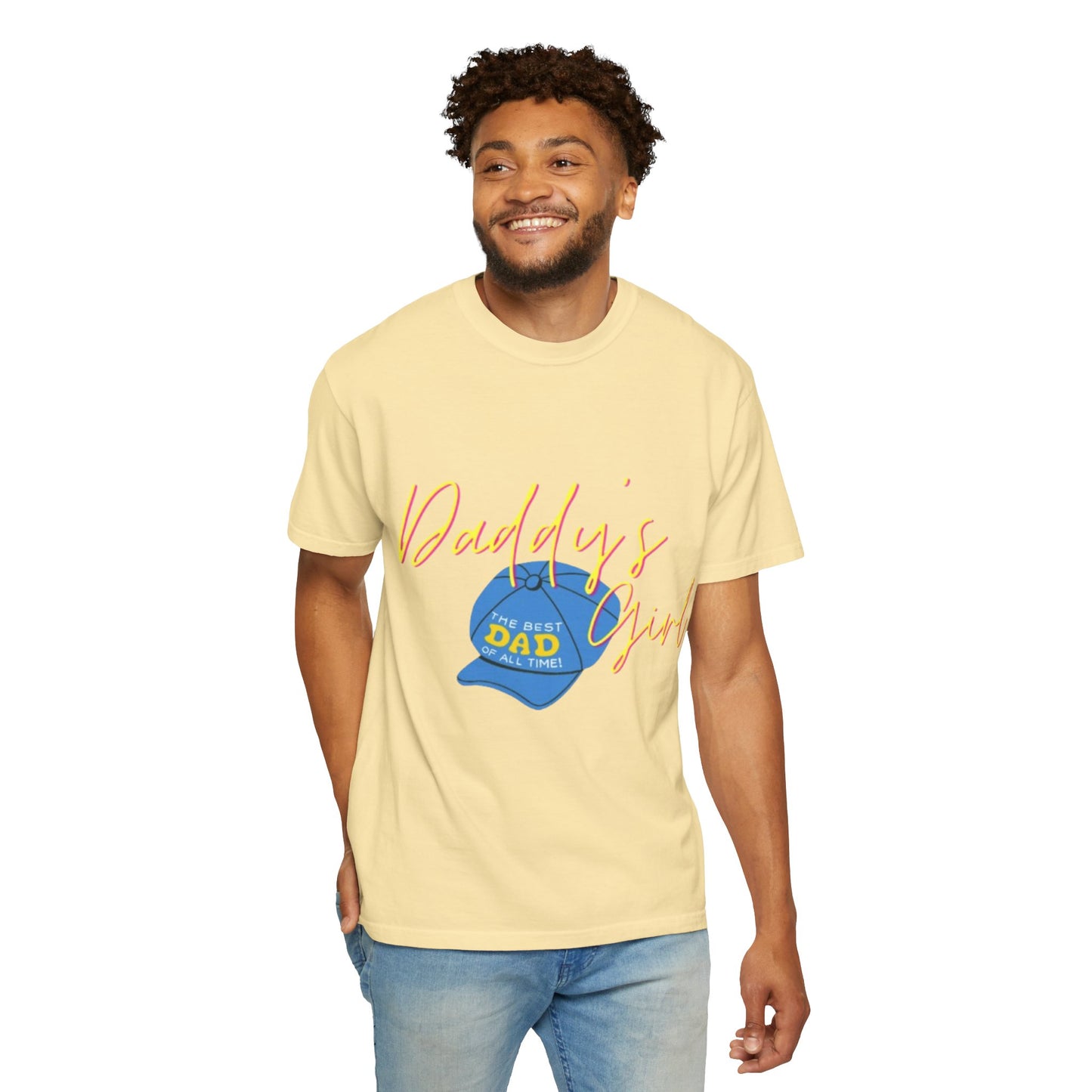 Father's Day Tshirt Gift, Daddy's Girl T-Shirt, Unisex Garment-Dyed Tee, Perfect Gift for Father's Day or Birthday, Trendy Casual Wear, Comfortable Everyday Style