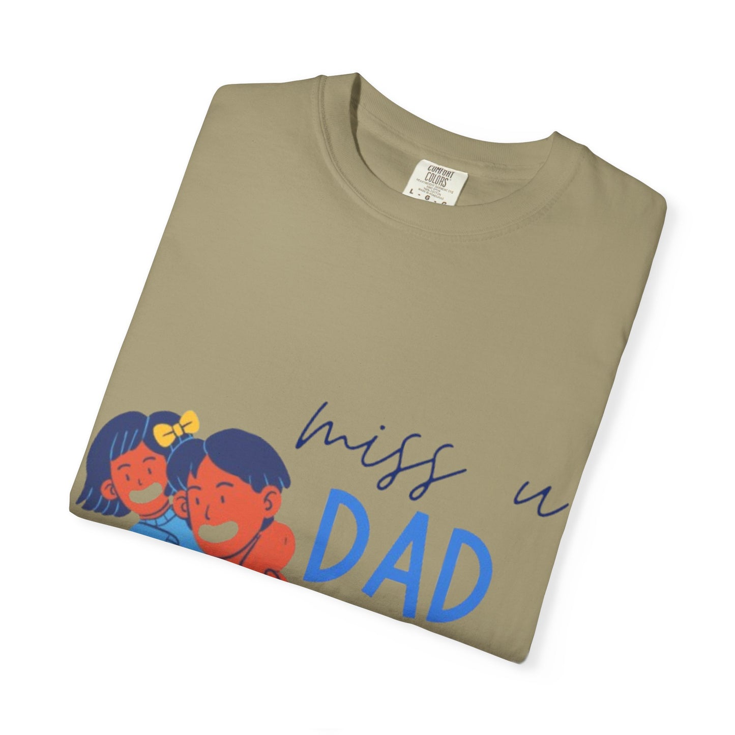 Father's Day T-Shirt, Unisex Garment-Dyed T-Shirt, Gift for Dad, Casual Wear, Family Reunion, Summer Outing, Dad Shirt