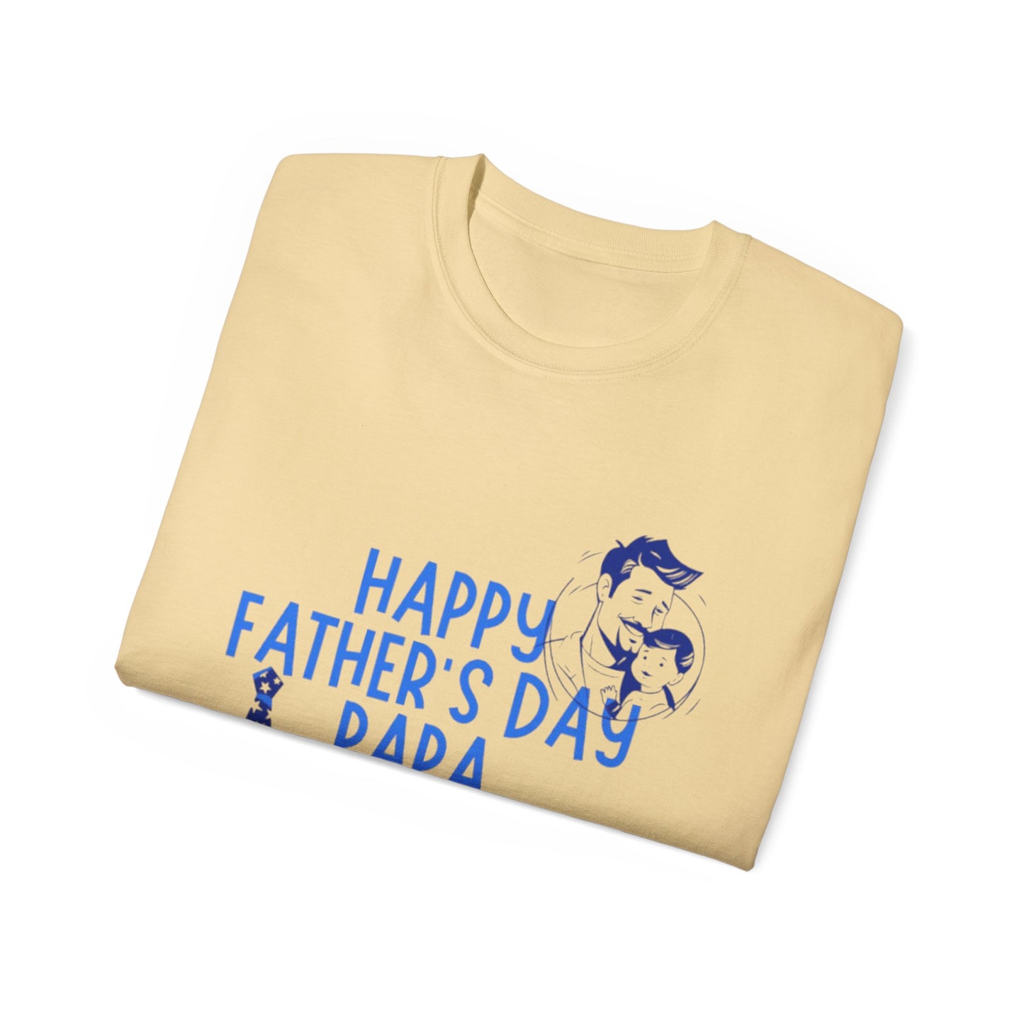 Happy Father's Day Unisex Tee, Casual Gift Shirt, Dad Appreciation Tee, Father's Day T-Shirt, Unique Dad Gift