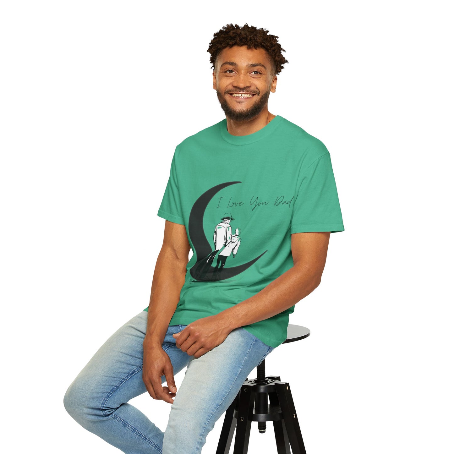 I Love You Dad Unisex T-Shirt | Gift for Father's Day, Dad Birthday Gift, Family Matching Tee, Casual Wear, Love You Dad Tee