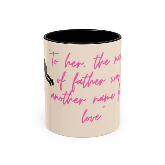 Father's Day Gift Mug, Colorful Inspirational Mug for Dads, Unique Father’s Day Gift, Heartfelt Coffee Cup, Ceramic Tea Mug, Dad Mug with Quote