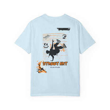 Street Art Graphic T-Shirt, Unisex Casual Tee for Creative Spirits, Perfect for Festivals, Gifts, Everyday Wear, Urban Style, Summer Vibes