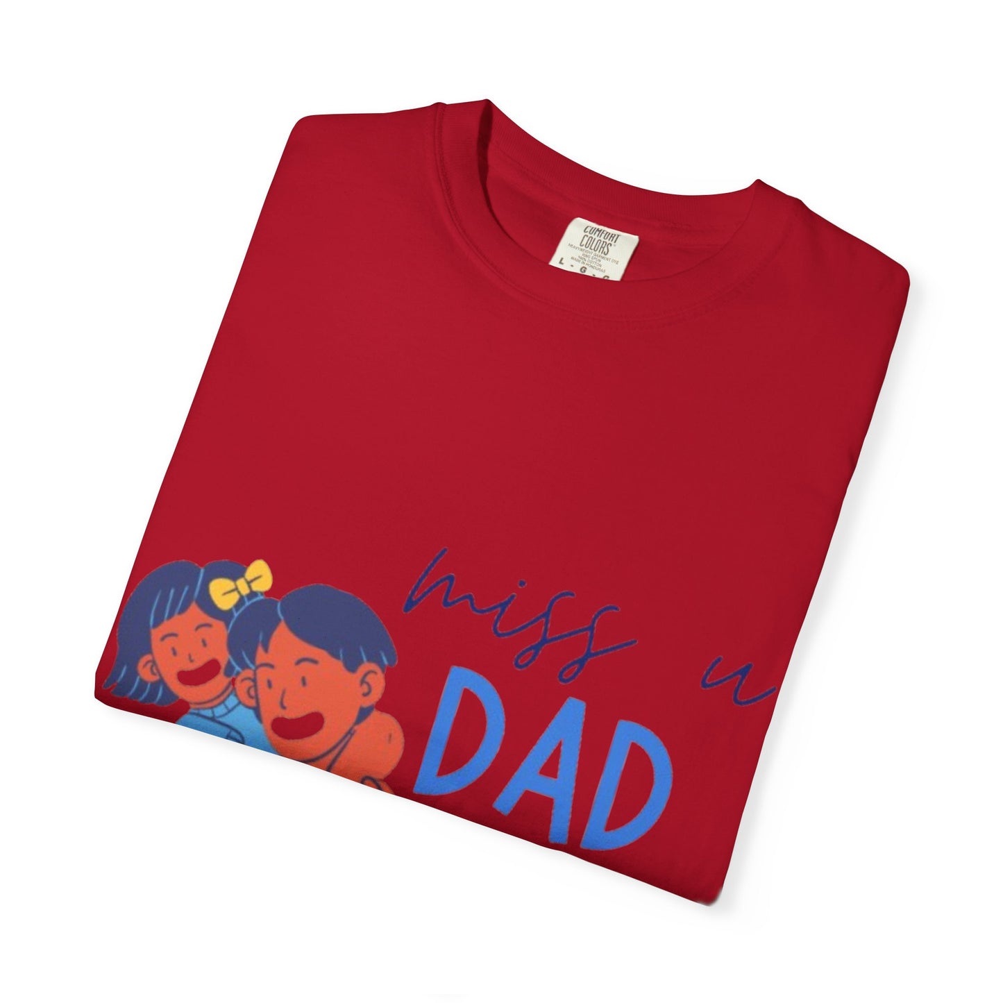 Father's Day T-Shirt, Unisex Garment-Dyed T-Shirt, Gift for Dad, Casual Wear, Family Reunion, Summer Outing, Dad Shirt