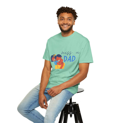 Father's Day T-Shirt, Unisex Garment-Dyed T-Shirt, Gift for Dad, Casual Wear, Family Reunion, Summer Outing, Dad Shirt