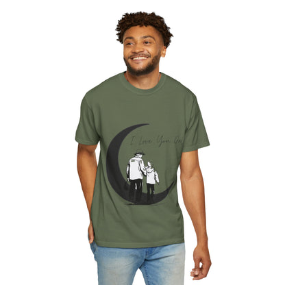 I Love You Dad Unisex T-Shirt | Gift for Father's Day, Dad Birthday Gift, Family Matching Tee, Casual Wear, Love You Dad Tee