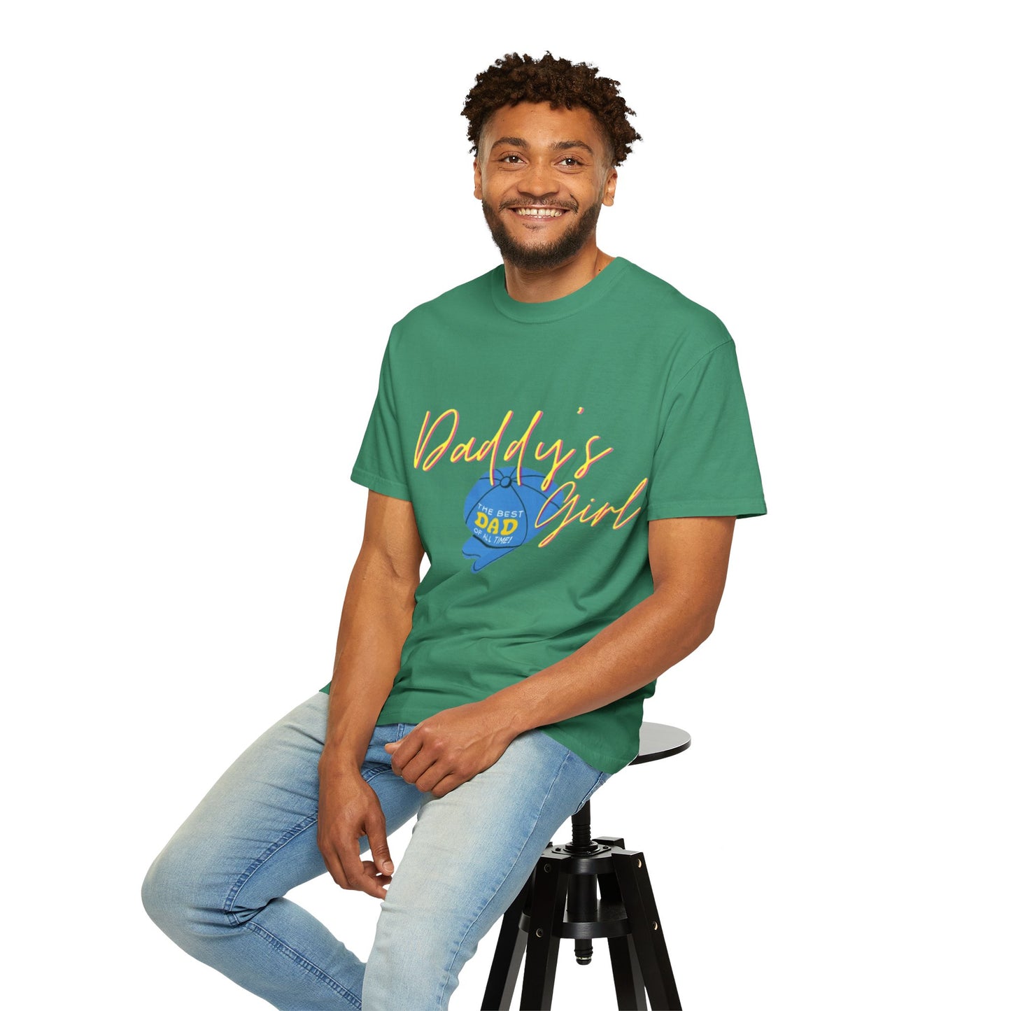 Father's Day Tshirt Gift, Daddy's Girl T-Shirt, Unisex Garment-Dyed Tee, Perfect Gift for Father's Day or Birthday, Trendy Casual Wear, Comfortable Everyday Style