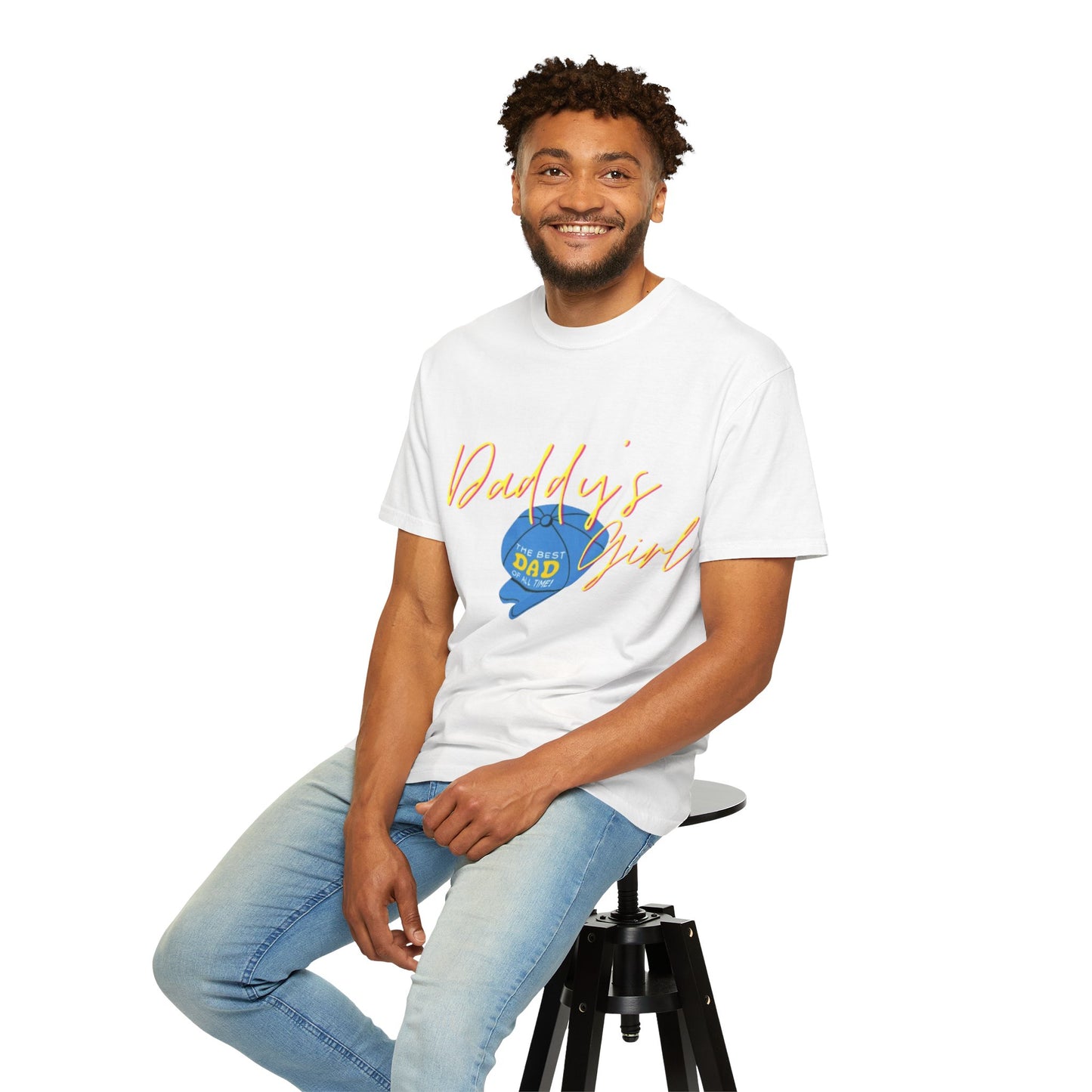 Father's Day Tshirt Gift, Daddy's Girl T-Shirt, Unisex Garment-Dyed Tee, Perfect Gift for Father's Day or Birthday, Trendy Casual Wear, Comfortable Everyday Style