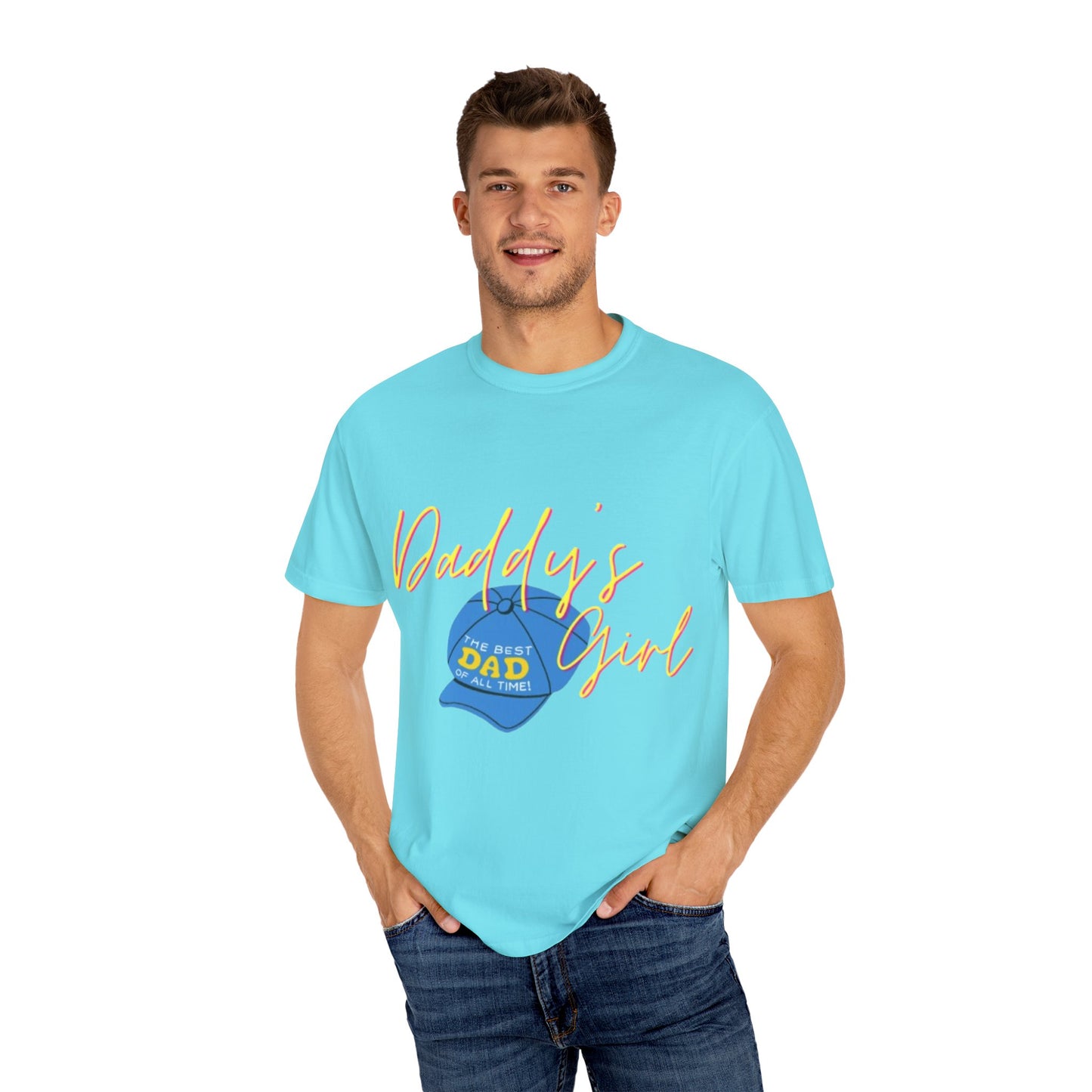 Father's Day Tshirt Gift, Daddy's Girl T-Shirt, Unisex Garment-Dyed Tee, Perfect Gift for Father's Day or Birthday, Trendy Casual Wear, Comfortable Everyday Style