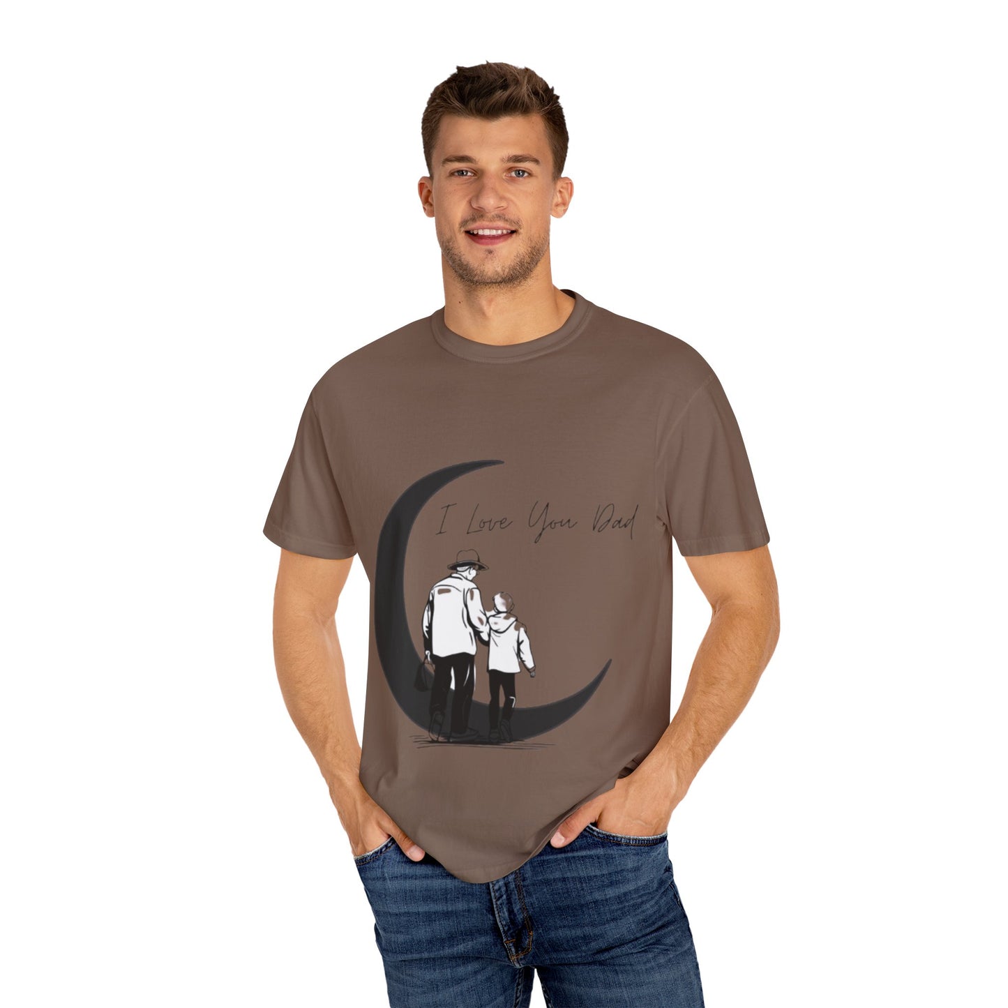 I Love You Dad Unisex T-Shirt | Gift for Father's Day, Dad Birthday Gift, Family Matching Tee, Casual Wear, Love You Dad Tee