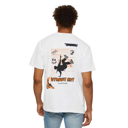 Street Art Graphic T-Shirt, Unisex Casual Tee for Creative Spirits, Perfect for Festivals, Gifts, Everyday Wear, Urban Style, Summer Vibes