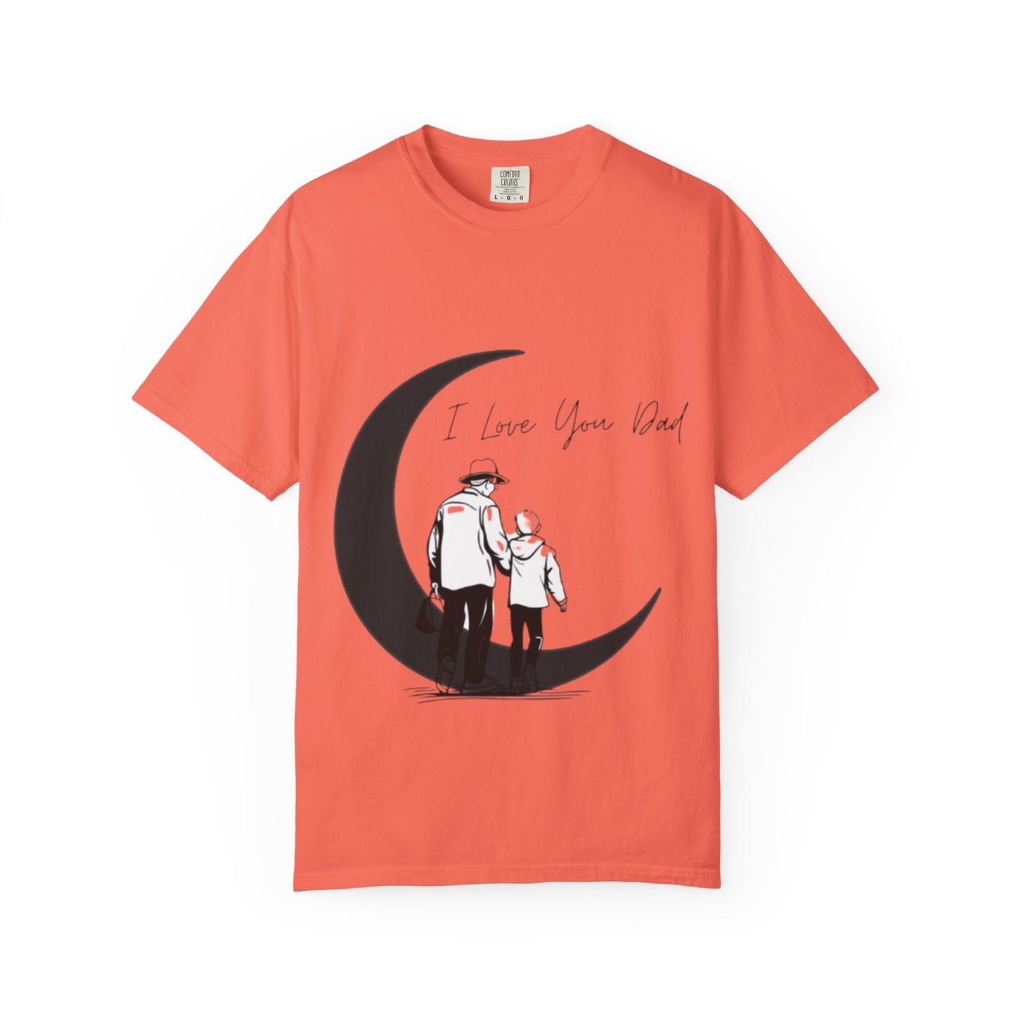 I Love You Dad Unisex T-Shirt | Gift for Father's Day, Dad Birthday Gift, Family Matching Tee, Casual Wear, Love You Dad Tee