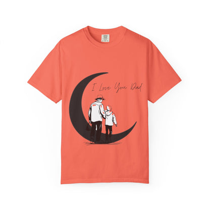 I Love You Dad Unisex T-Shirt | Gift for Father's Day, Dad Birthday Gift, Family Matching Tee, Casual Wear, Love You Dad Tee
