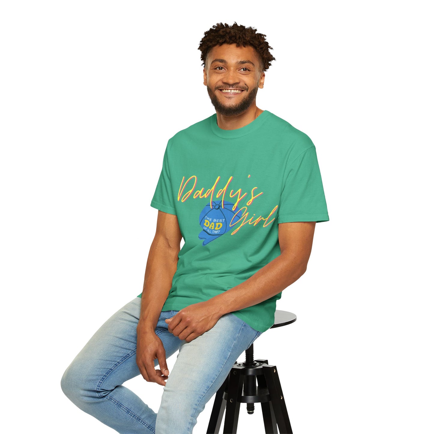 Father's Day Tshirt Gift, Daddy's Girl T-Shirt, Unisex Garment-Dyed Tee, Perfect Gift for Father's Day or Birthday, Trendy Casual Wear, Comfortable Everyday Style