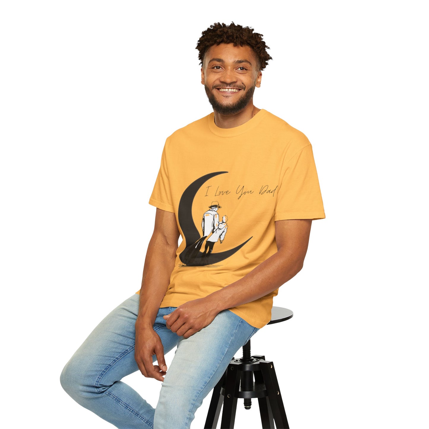 I Love You Dad Unisex T-Shirt | Gift for Father's Day, Dad Birthday Gift, Family Matching Tee, Casual Wear, Love You Dad Tee