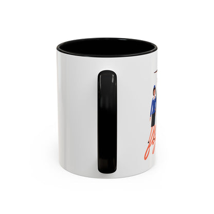 Pilot-Themed Accent Coffee Mug - Perfect Gift for Aviation Enthusiasts