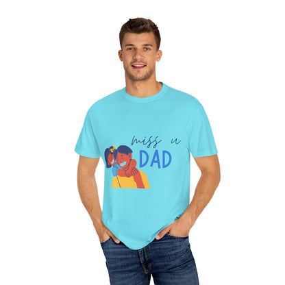 Father's Day T-Shirt, Unisex Garment-Dyed T-Shirt, Gift for Dad, Casual Wear, Family Reunion, Summer Outing, Dad Shirt
