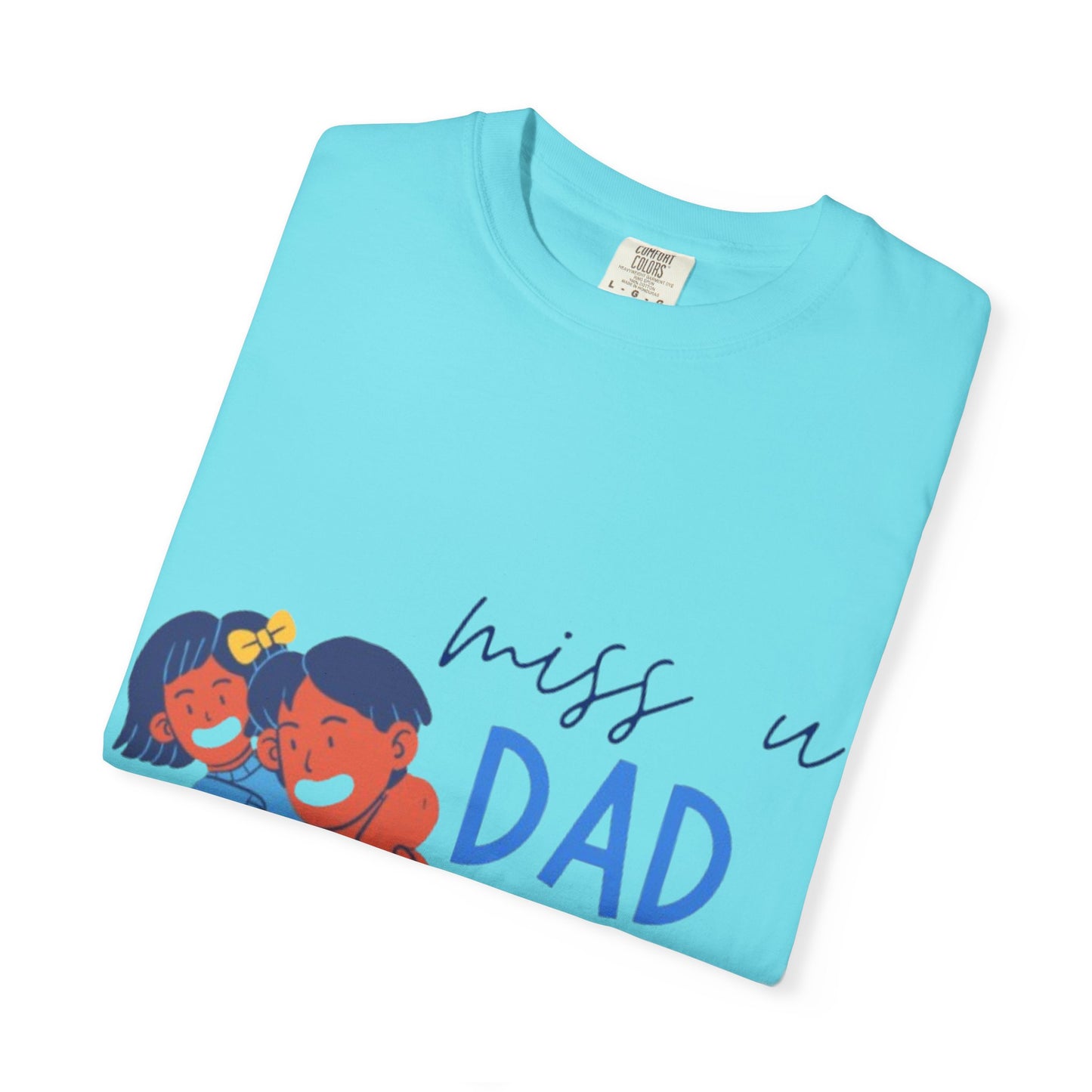 Father's Day T-Shirt, Unisex Garment-Dyed T-Shirt, Gift for Dad, Casual Wear, Family Reunion, Summer Outing, Dad Shirt