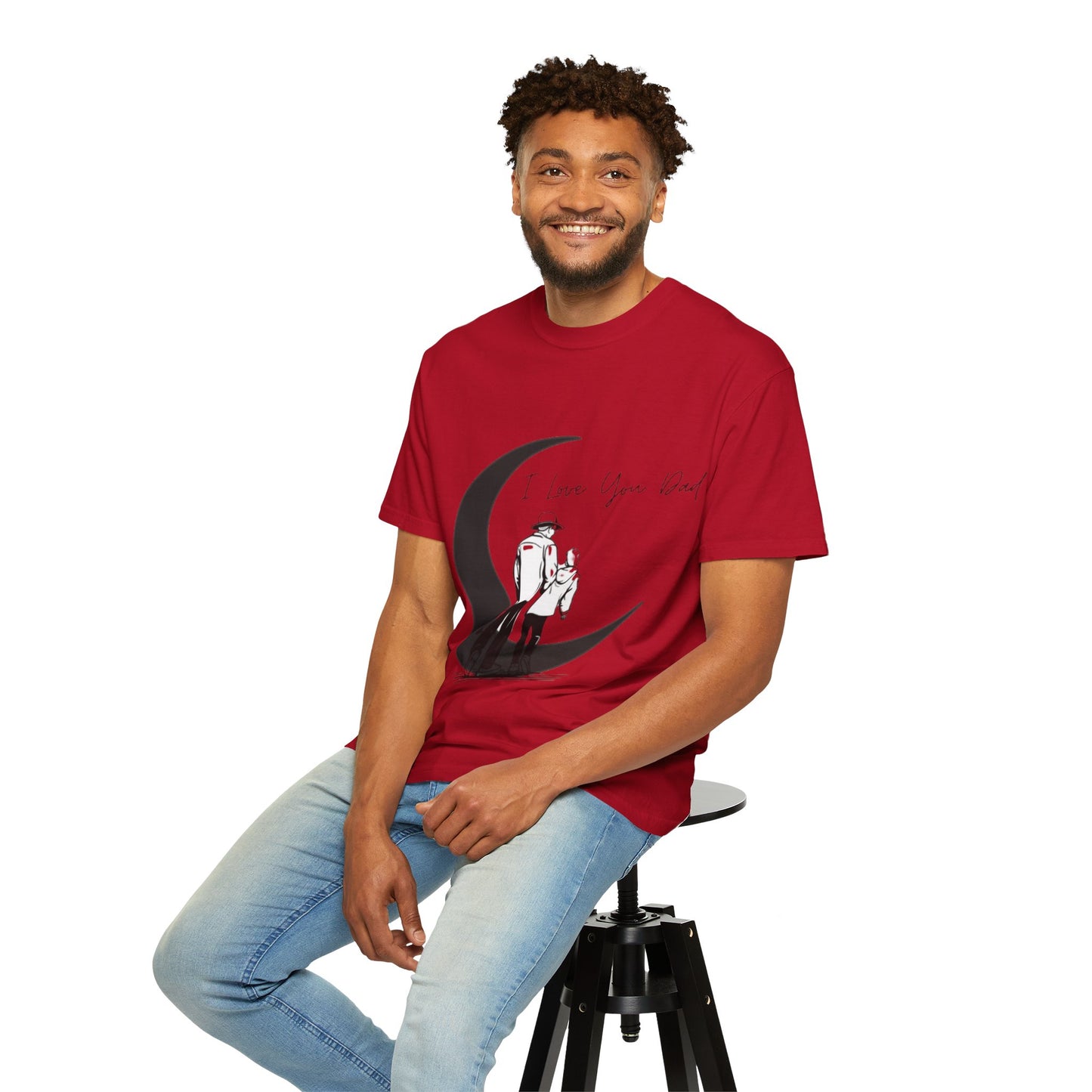 I Love You Dad Unisex T-Shirt | Gift for Father's Day, Dad Birthday Gift, Family Matching Tee, Casual Wear, Love You Dad Tee