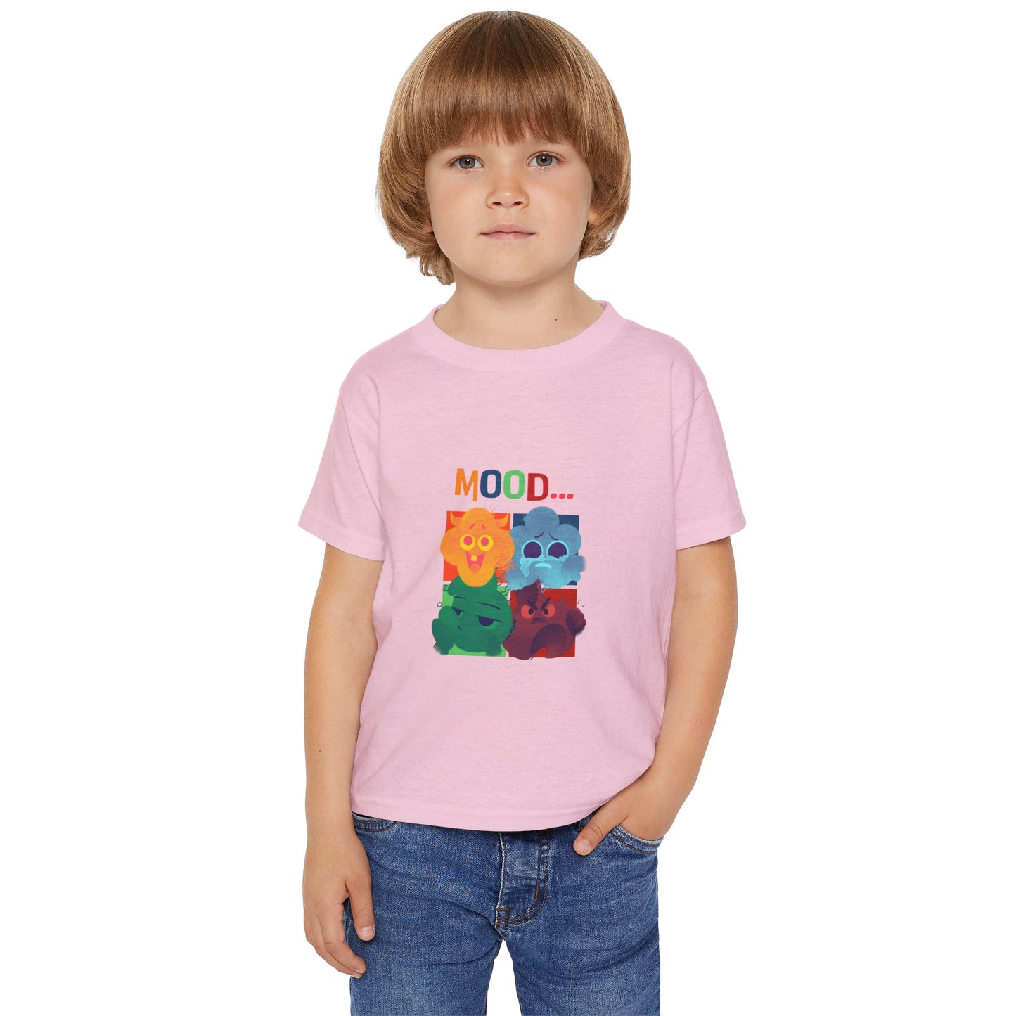 Mood Toddler T-Shirt | Cute Kids Shirt, Fun Gift for Toddlers, Playtime Shirt, Birthday Gift, Colorful Kids Tee