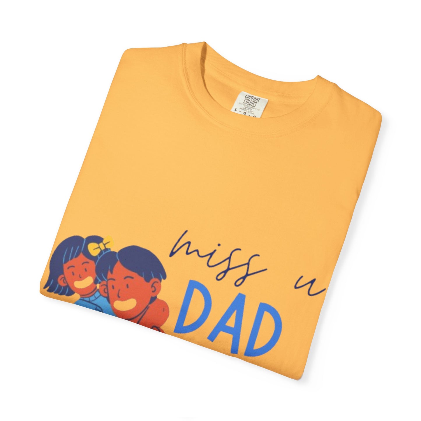 Father's Day T-Shirt, Unisex Garment-Dyed T-Shirt, Gift for Dad, Casual Wear, Family Reunion, Summer Outing, Dad Shirt