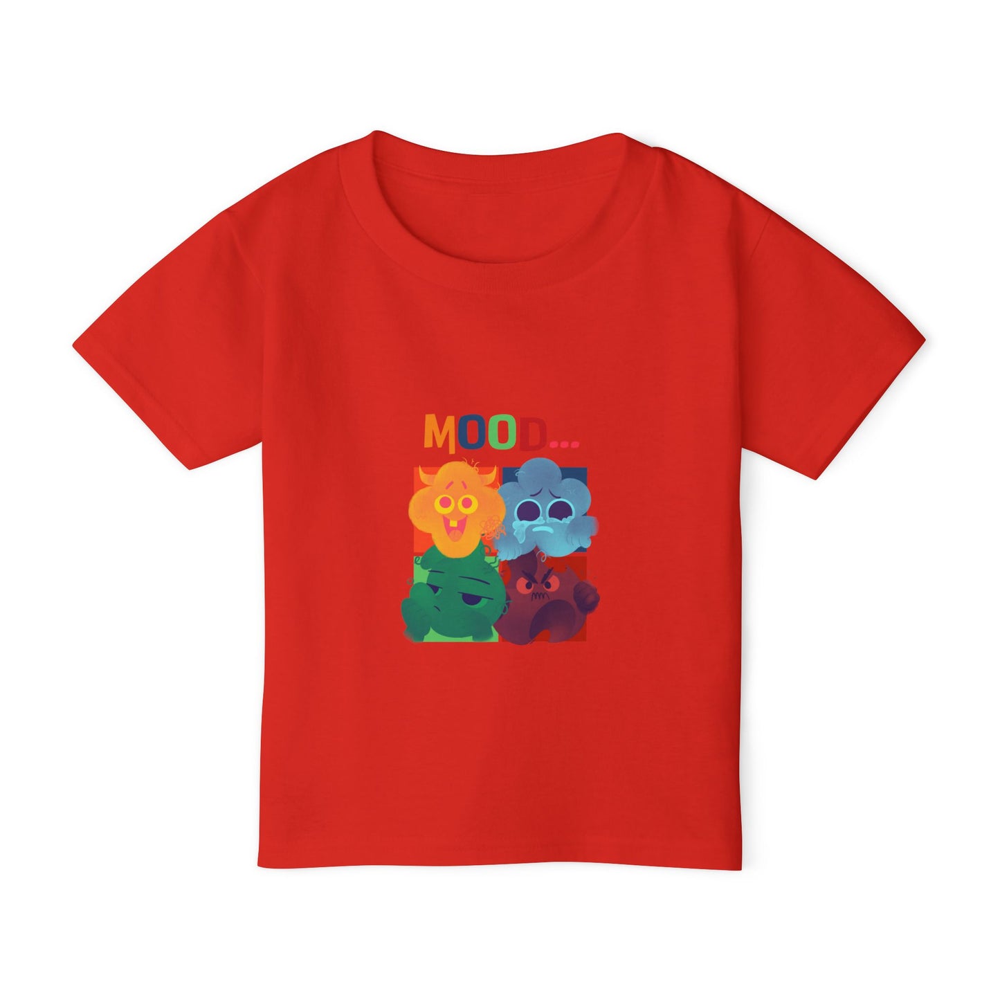 Mood Toddler T-Shirt | Cute Kids Shirt, Fun Gift for Toddlers, Playtime Shirt, Birthday Gift, Colorful Kids Tee