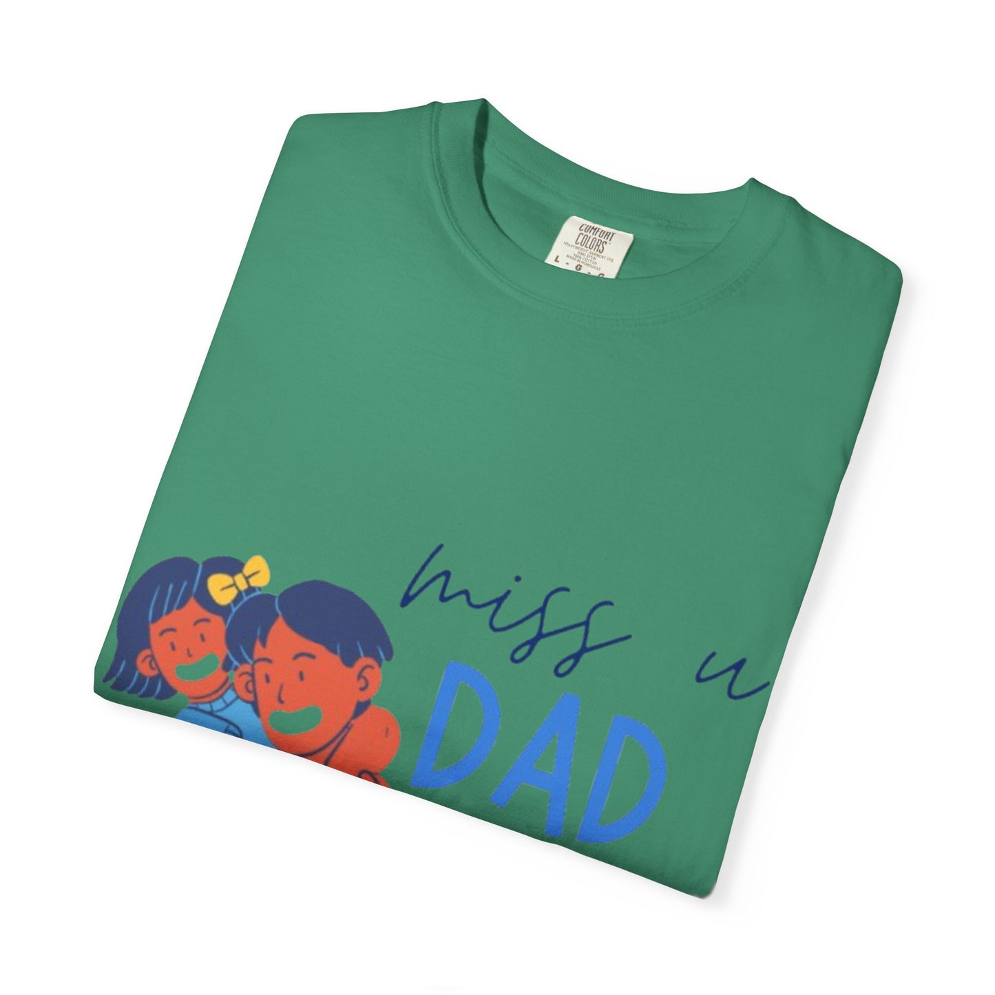 Father's Day T-Shirt, Unisex Garment-Dyed T-Shirt, Gift for Dad, Casual Wear, Family Reunion, Summer Outing, Dad Shirt
