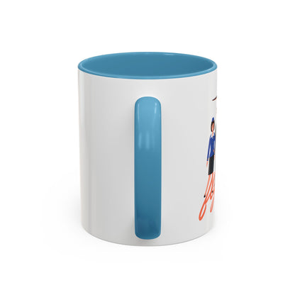 Pilot-Themed Accent Coffee Mug - Perfect Gift for Aviation Enthusiasts
