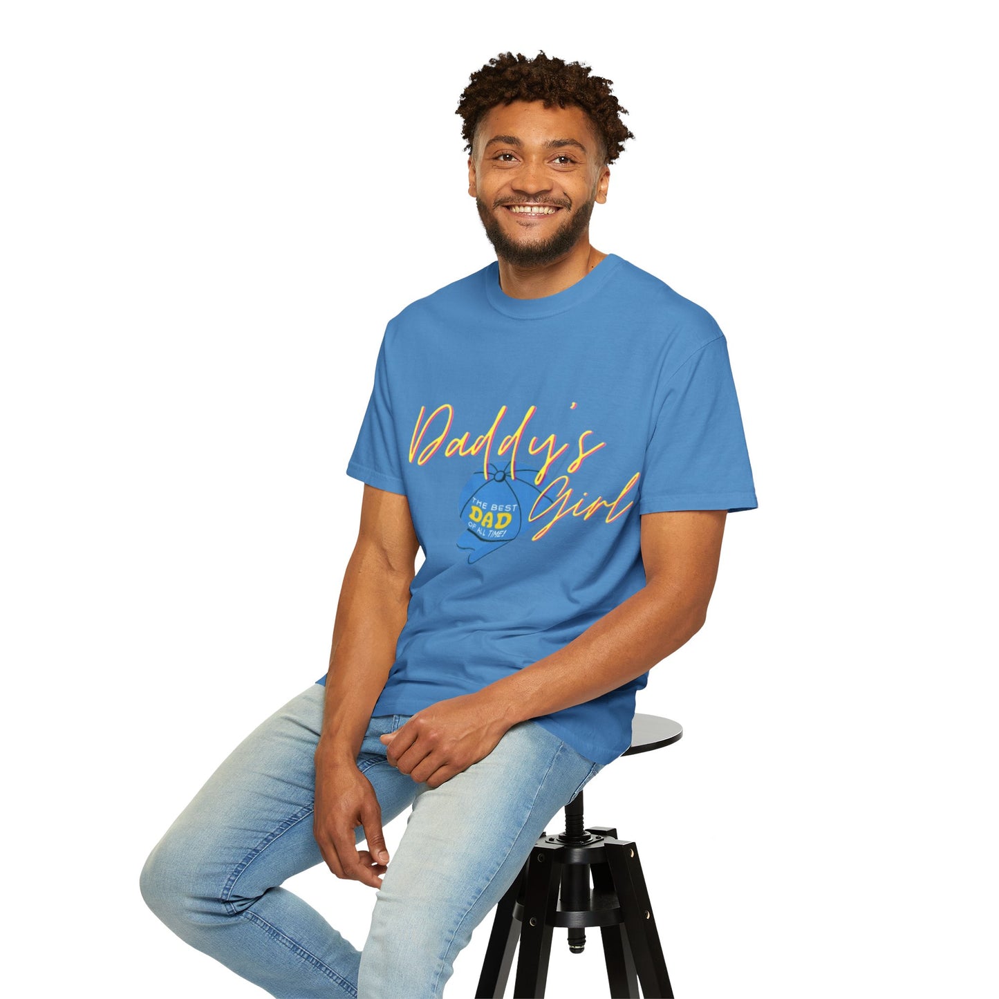 Father's Day Tshirt Gift, Daddy's Girl T-Shirt, Unisex Garment-Dyed Tee, Perfect Gift for Father's Day or Birthday, Trendy Casual Wear, Comfortable Everyday Style