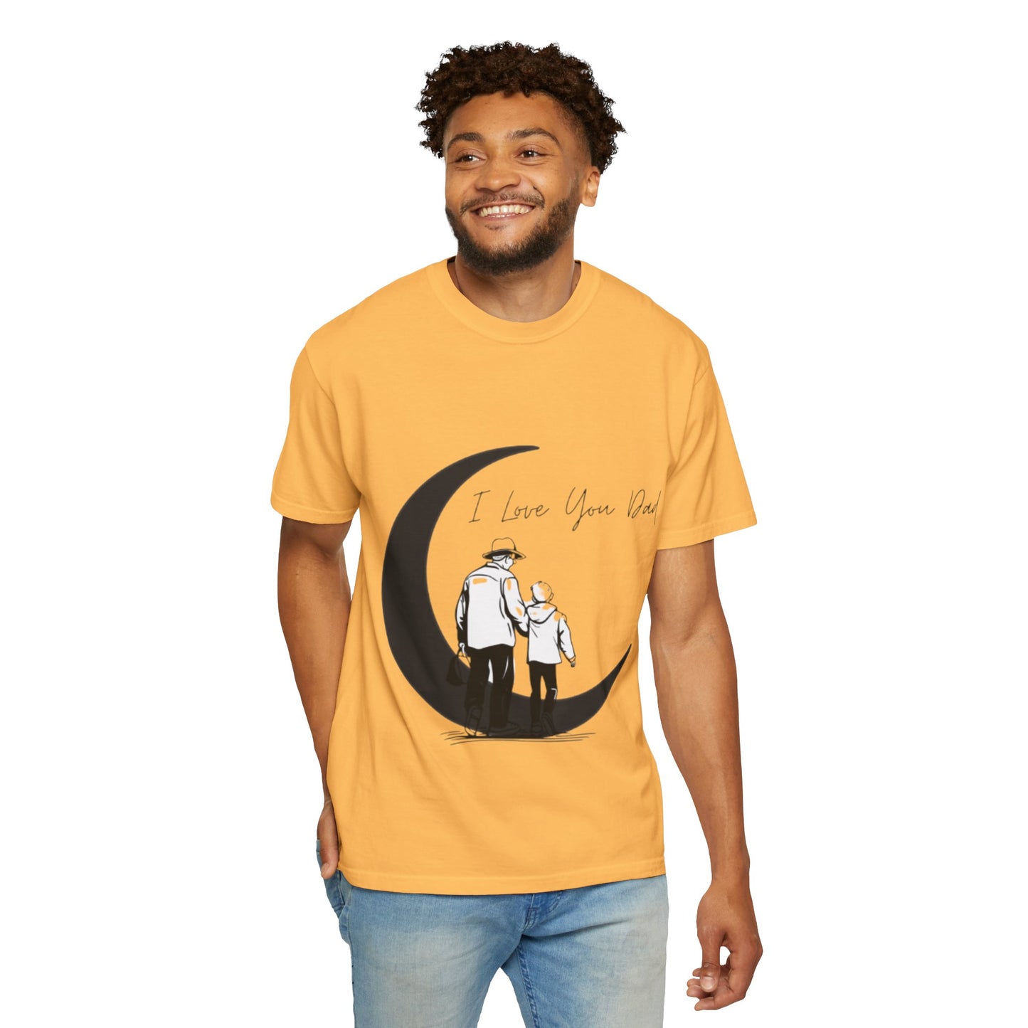 I Love You Dad Unisex T-Shirt | Gift for Father's Day, Dad Birthday Gift, Family Matching Tee, Casual Wear, Love You Dad Tee