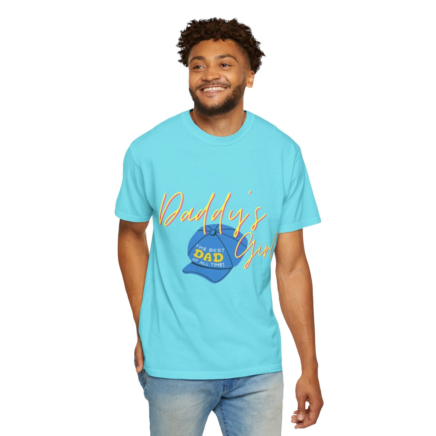 Father's Day Tshirt Gift, Daddy's Girl T-Shirt, Unisex Garment-Dyed Tee, Perfect Gift for Father's Day or Birthday, Trendy Casual Wear, Comfortable Everyday Style
