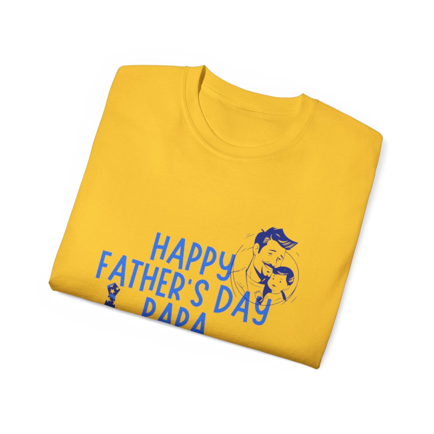 Happy Father's Day Unisex Tee, Casual Gift Shirt, Dad Appreciation Tee, Father's Day T-Shirt, Unique Dad Gift