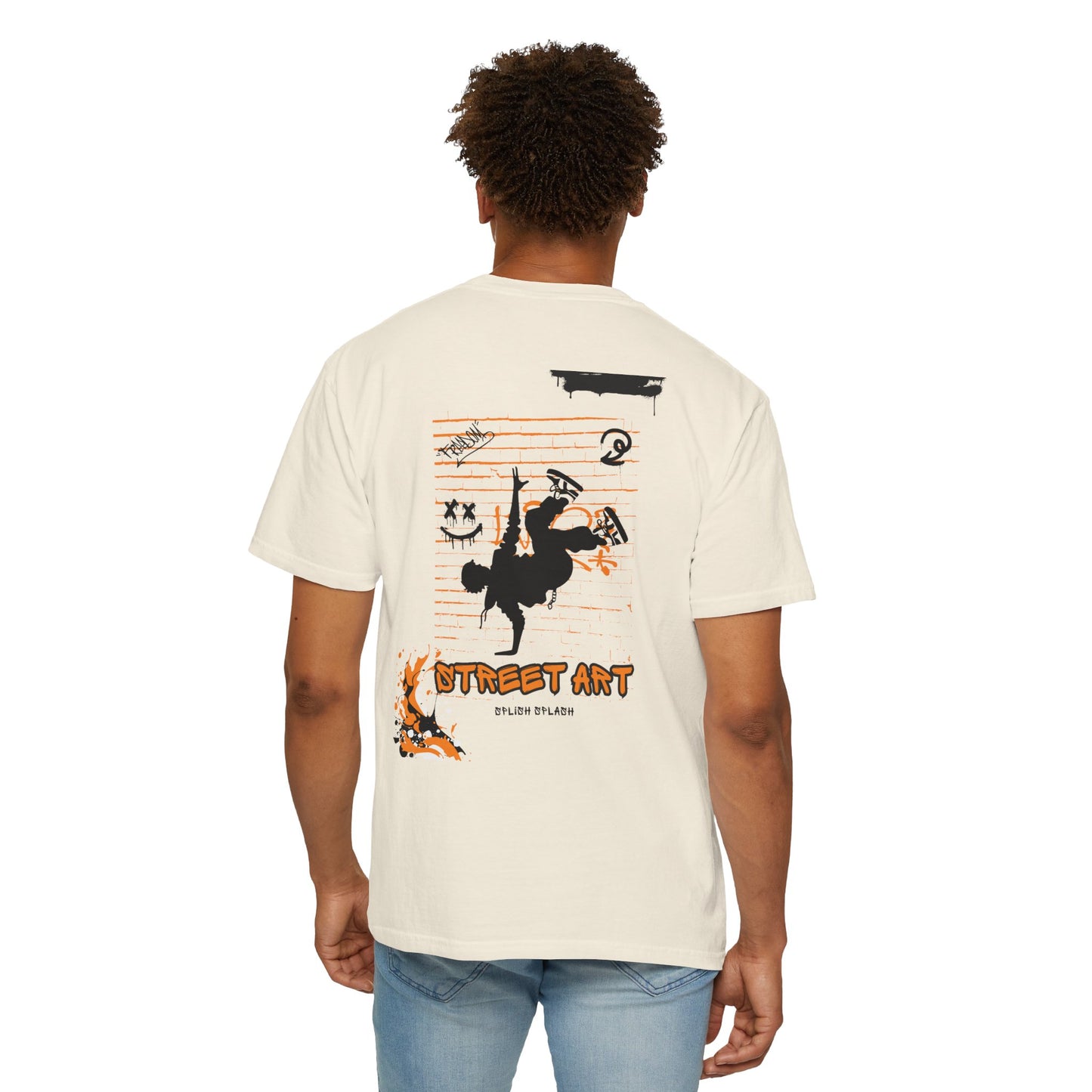 Street Art Graphic T-Shirt, Unisex Casual Tee for Creative Spirits, Perfect for Festivals, Gifts, Everyday Wear, Urban Style, Summer Vibes