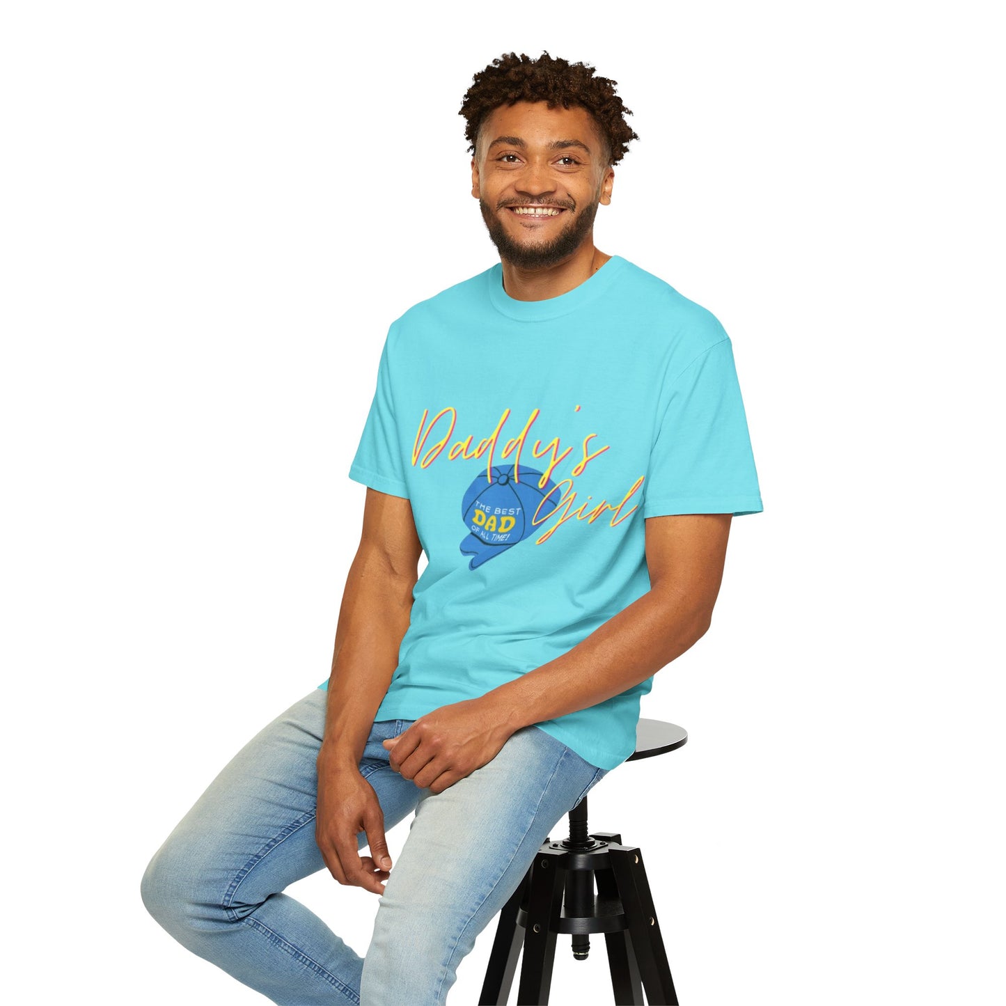 Father's Day Tshirt Gift, Daddy's Girl T-Shirt, Unisex Garment-Dyed Tee, Perfect Gift for Father's Day or Birthday, Trendy Casual Wear, Comfortable Everyday Style
