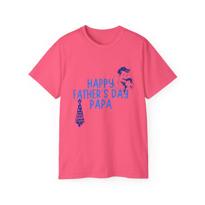 Happy Father's Day Unisex Tee, Casual Gift Shirt, Dad Appreciation Tee, Father's Day T-Shirt, Unique Dad Gift