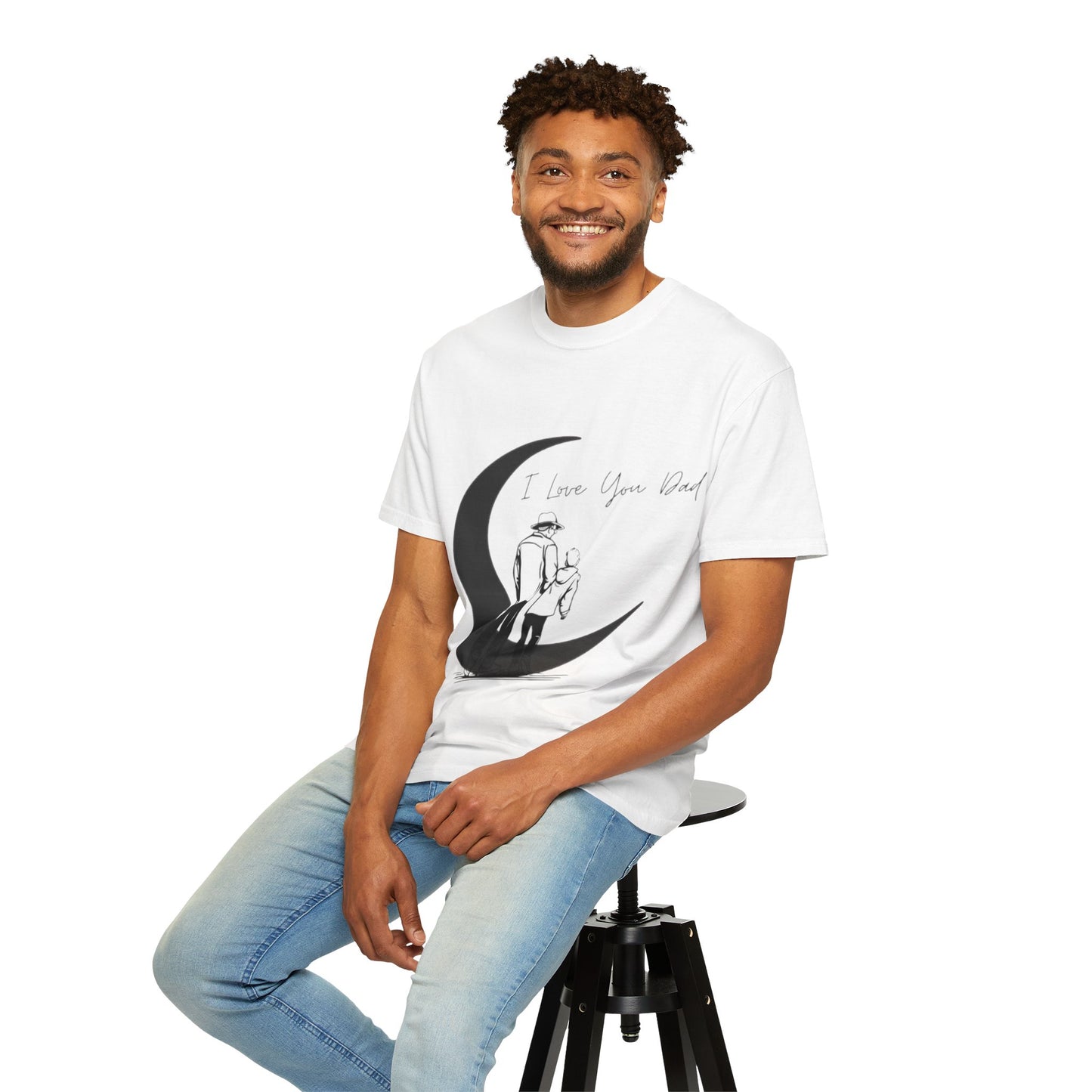 I Love You Dad Unisex T-Shirt | Gift for Father's Day, Dad Birthday Gift, Family Matching Tee, Casual Wear, Love You Dad Tee