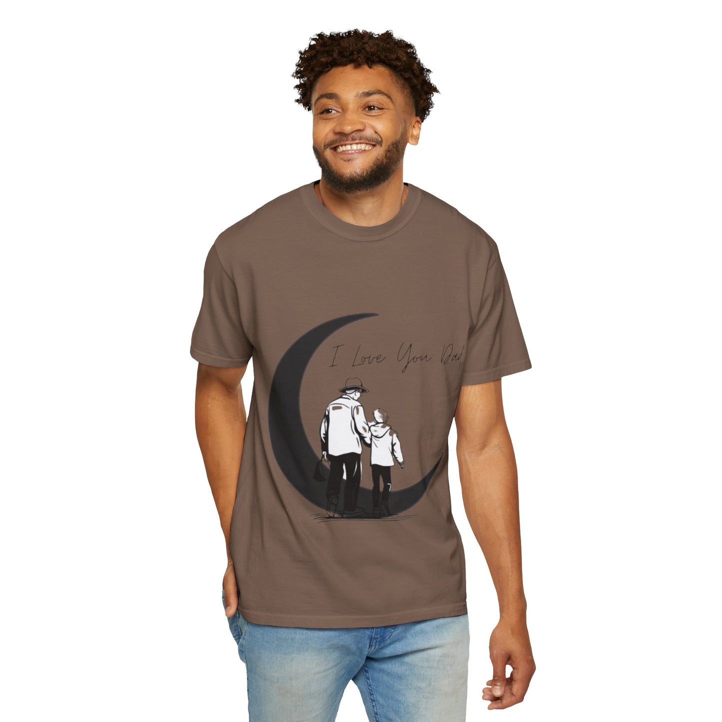 I Love You Dad Unisex T-Shirt | Gift for Father's Day, Dad Birthday Gift, Family Matching Tee, Casual Wear, Love You Dad Tee