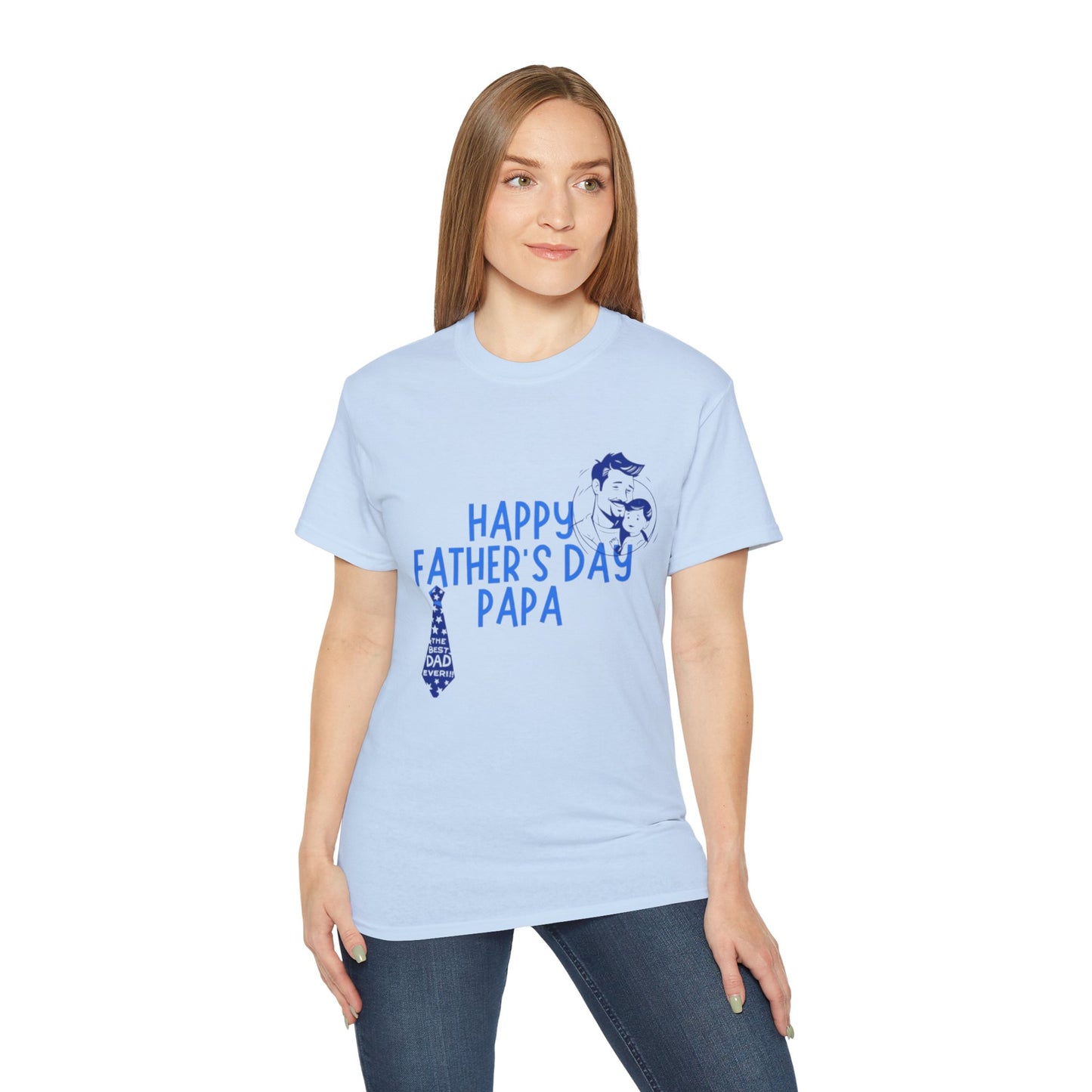 Happy Father's Day Unisex Tee, Casual Gift Shirt, Dad Appreciation Tee, Father's Day T-Shirt, Unique Dad Gift