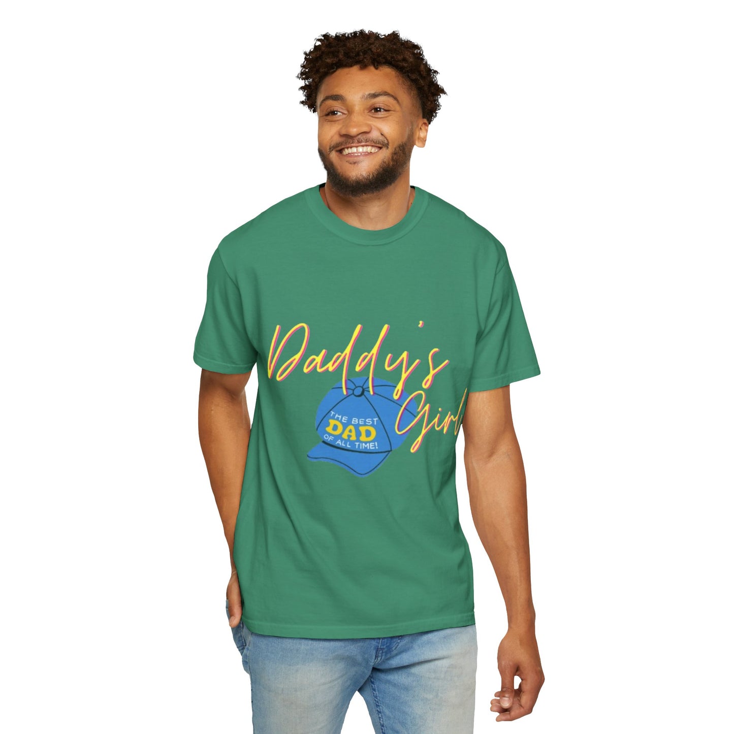 Father's Day Tshirt Gift, Daddy's Girl T-Shirt, Unisex Garment-Dyed Tee, Perfect Gift for Father's Day or Birthday, Trendy Casual Wear, Comfortable Everyday Style
