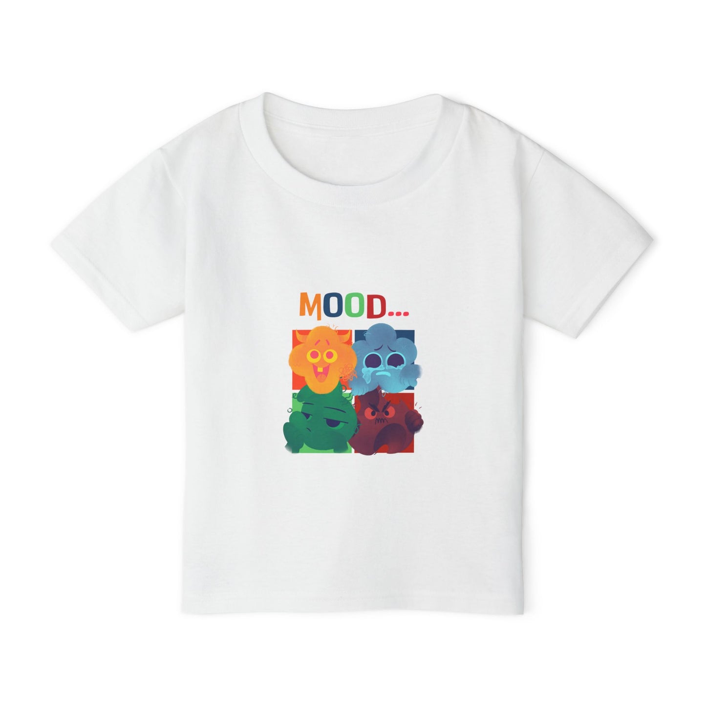 Mood Toddler T-Shirt | Cute Kids Shirt, Fun Gift for Toddlers, Playtime Shirt, Birthday Gift, Colorful Kids Tee